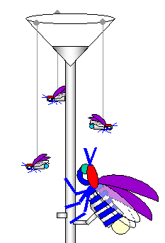 Really pitiful PowerPoint sketch of the firefly lamp.